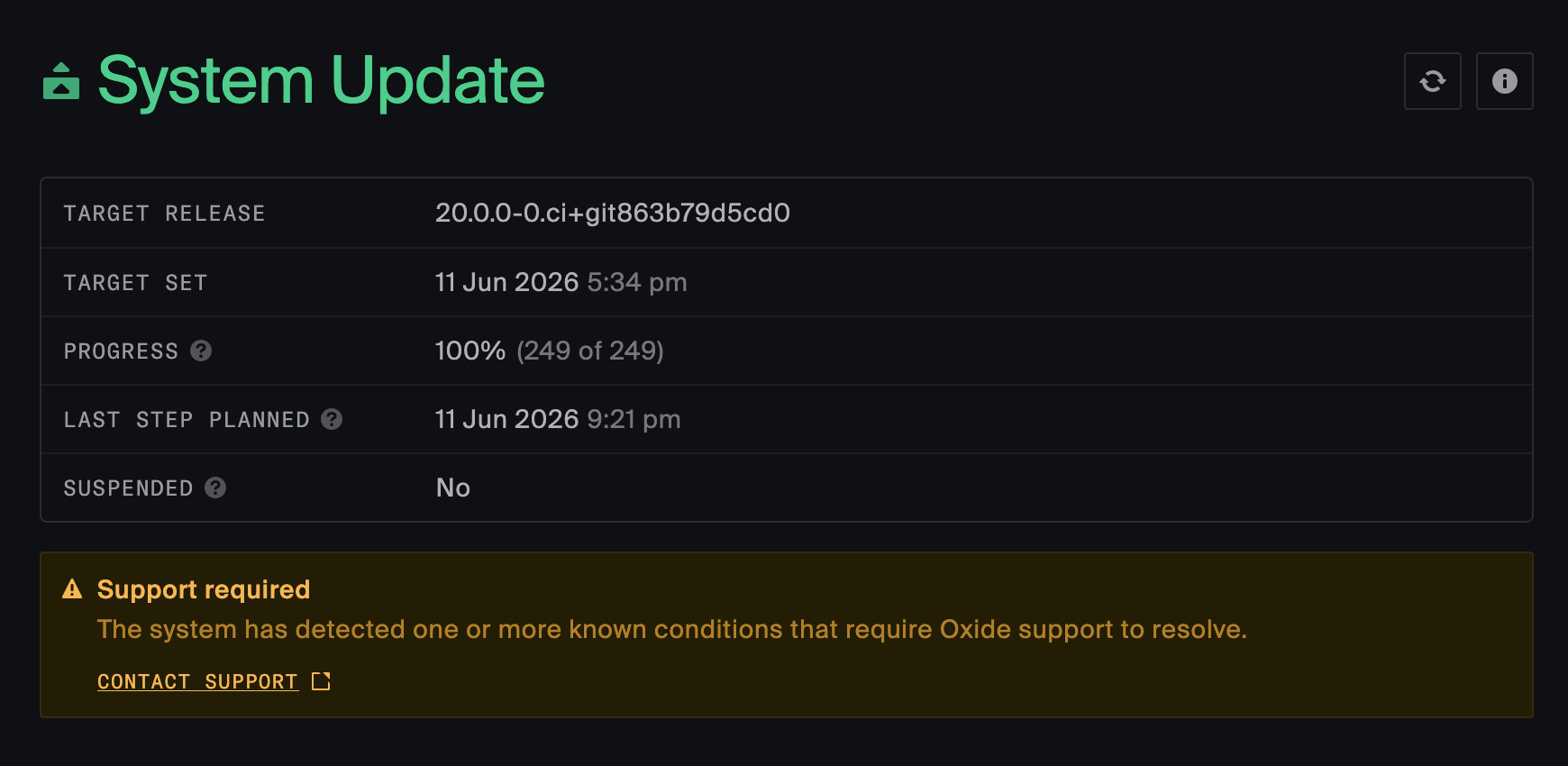 contact support true